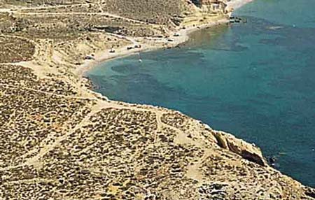 Cala Amarilla nudist beach photo